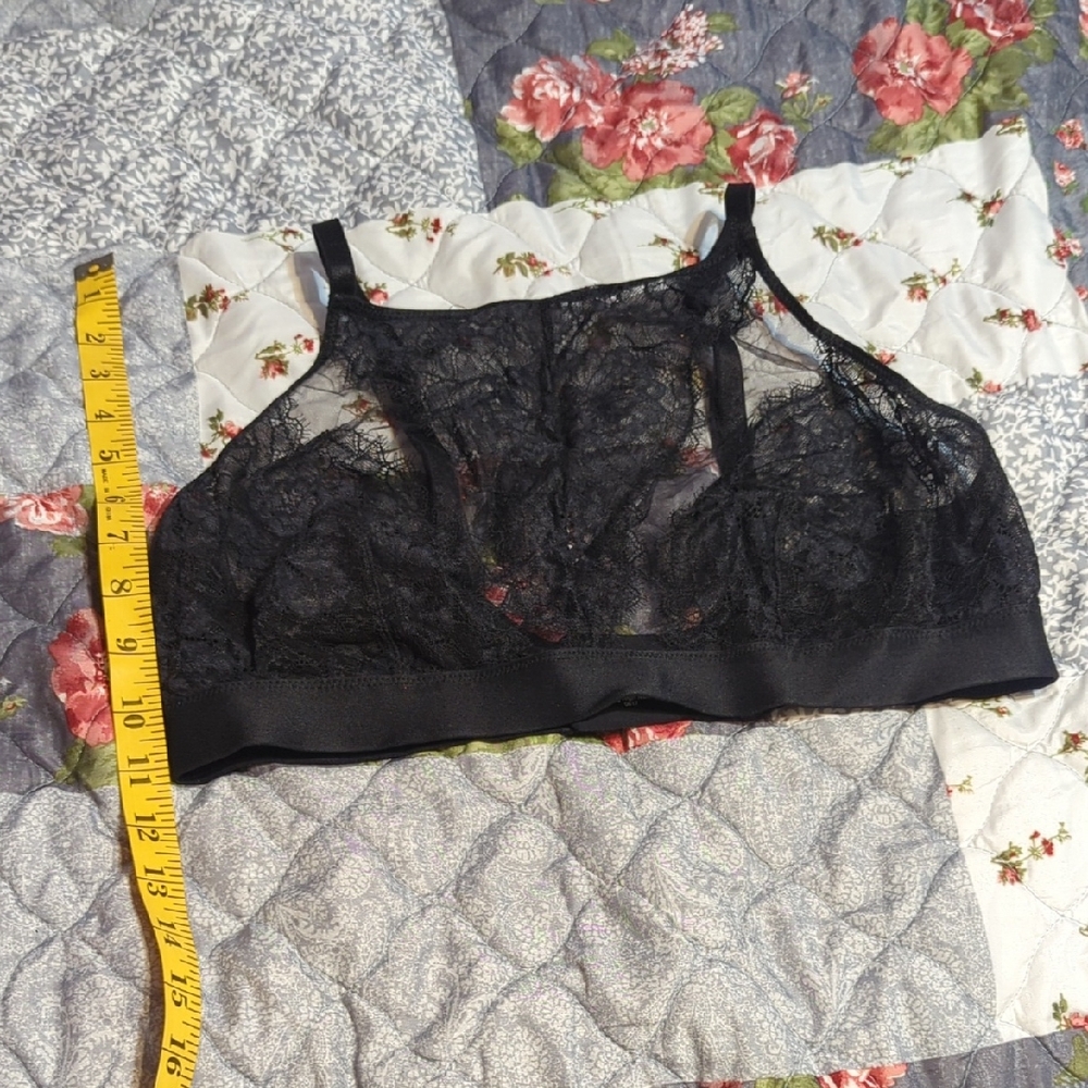 Black Large Soma Breathtaking High Neck Bralette